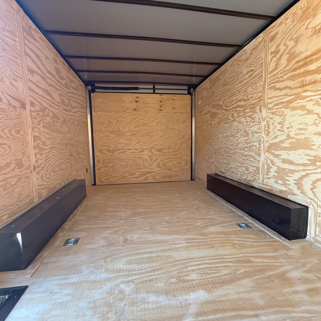 8.5X16TA3 Black Standard Work Trailer