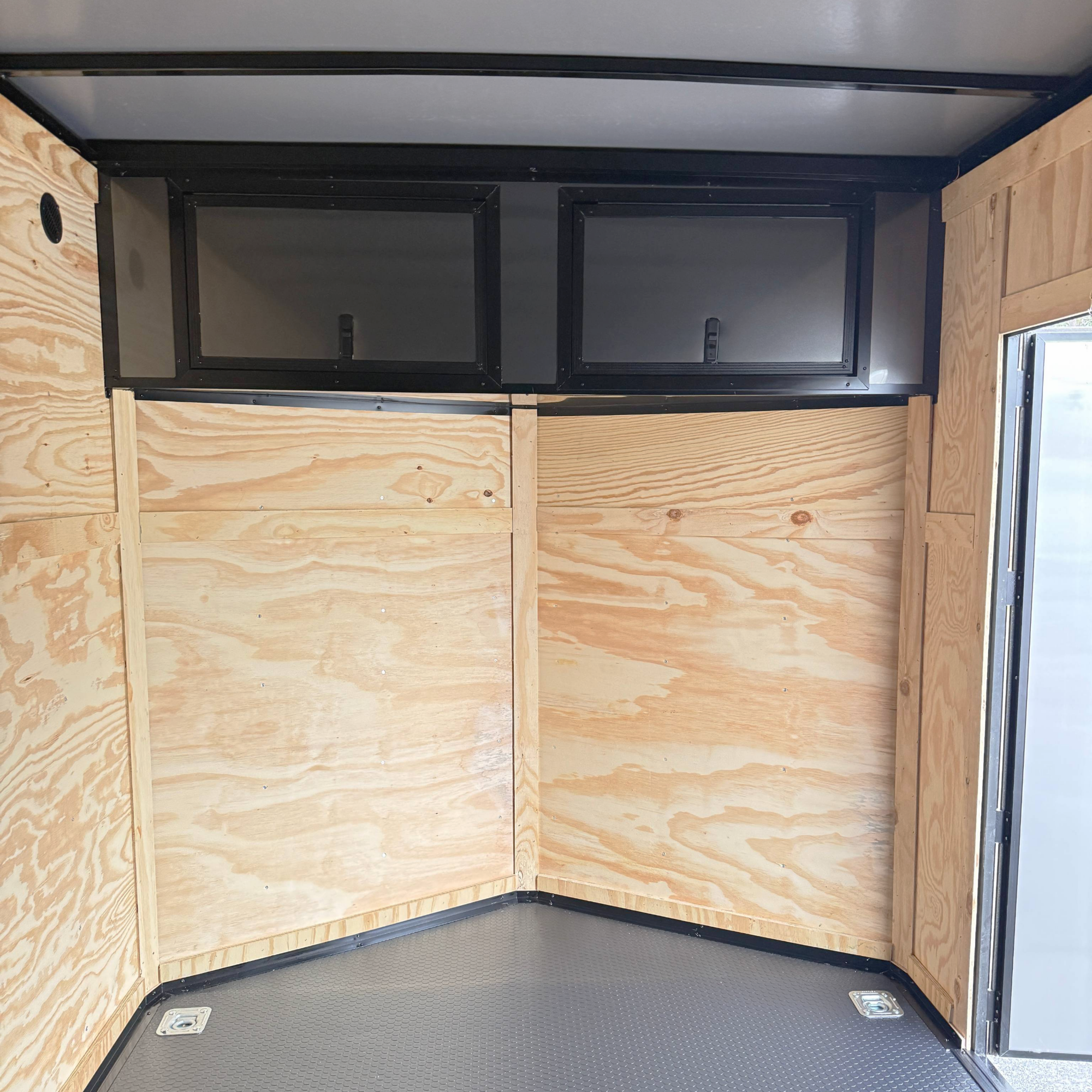 7X16TA Charcoal Work Trailer