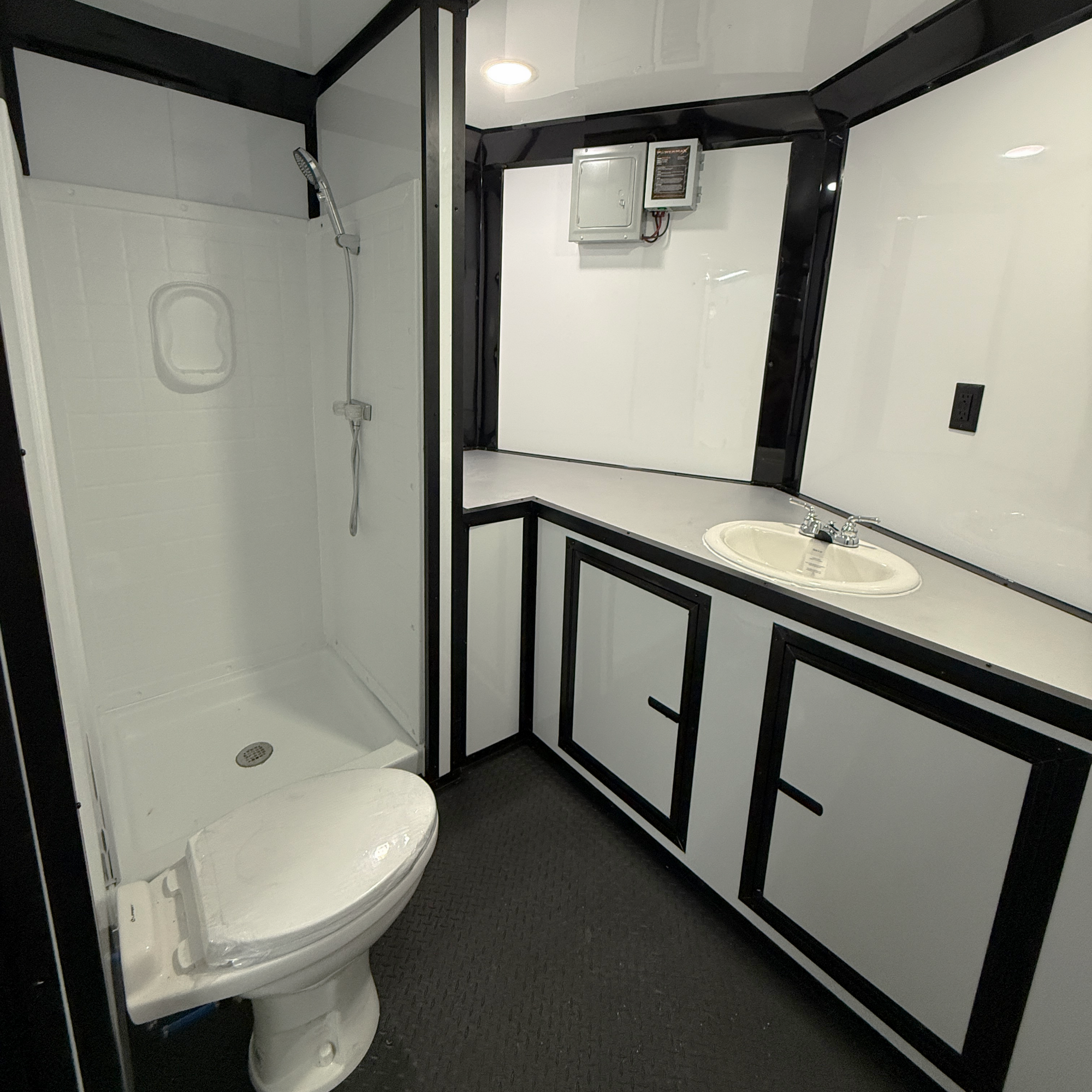 8.5X26TA3 Charcoal Race Ready Trailer