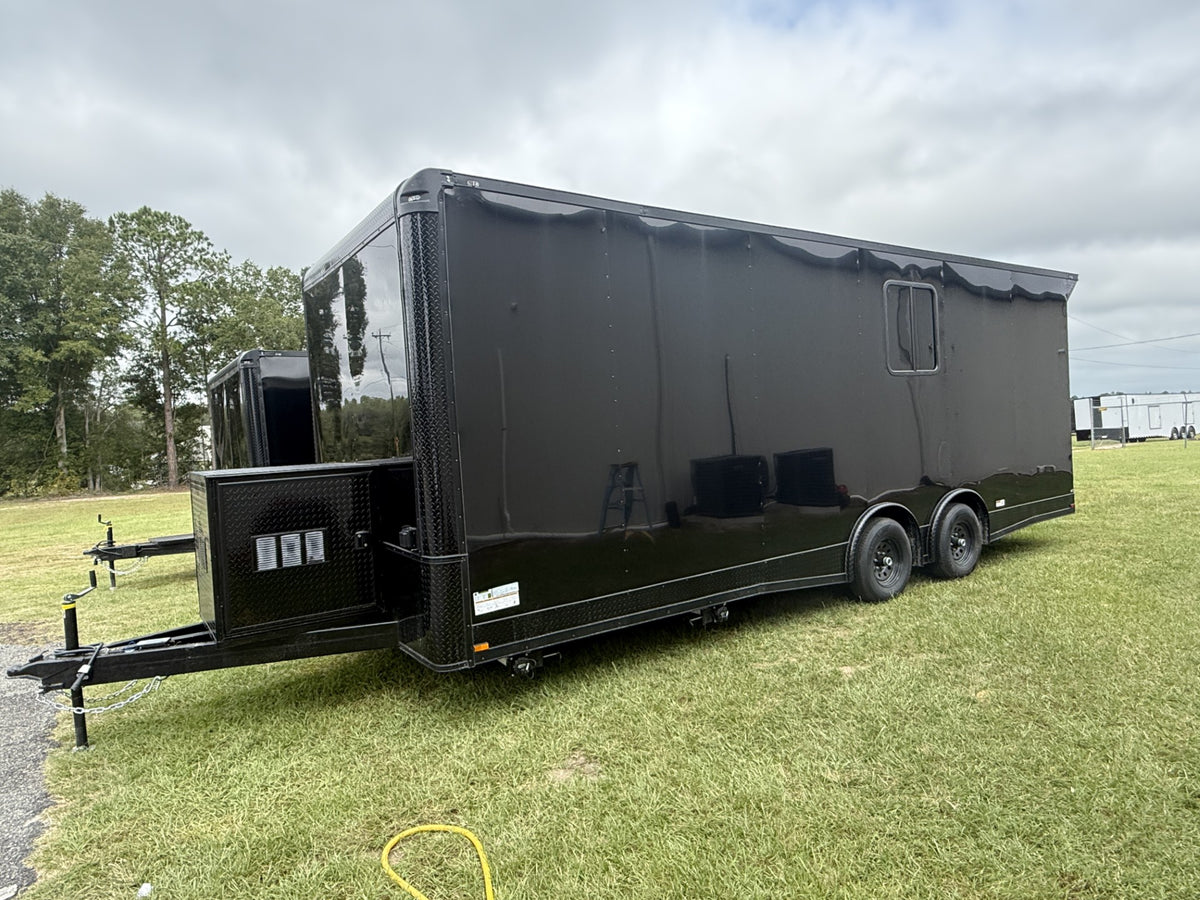 8.5x24TA3 Black Race Ready Trailer