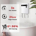 TEW24 Camplux on Demand Electric Tankless Water Heater