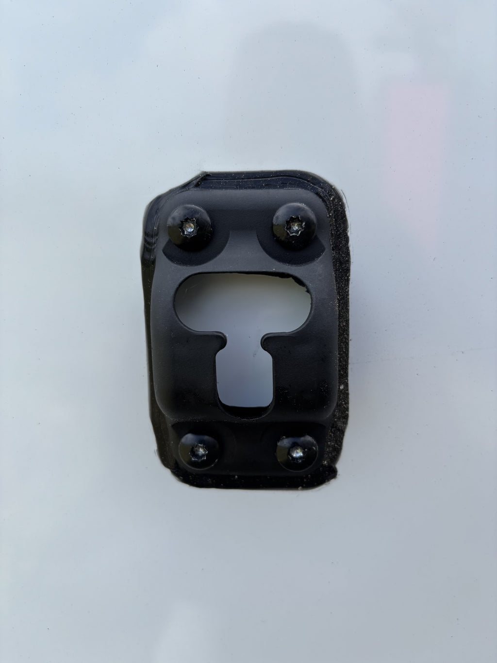 3-Piece Black Trailer Door Catch