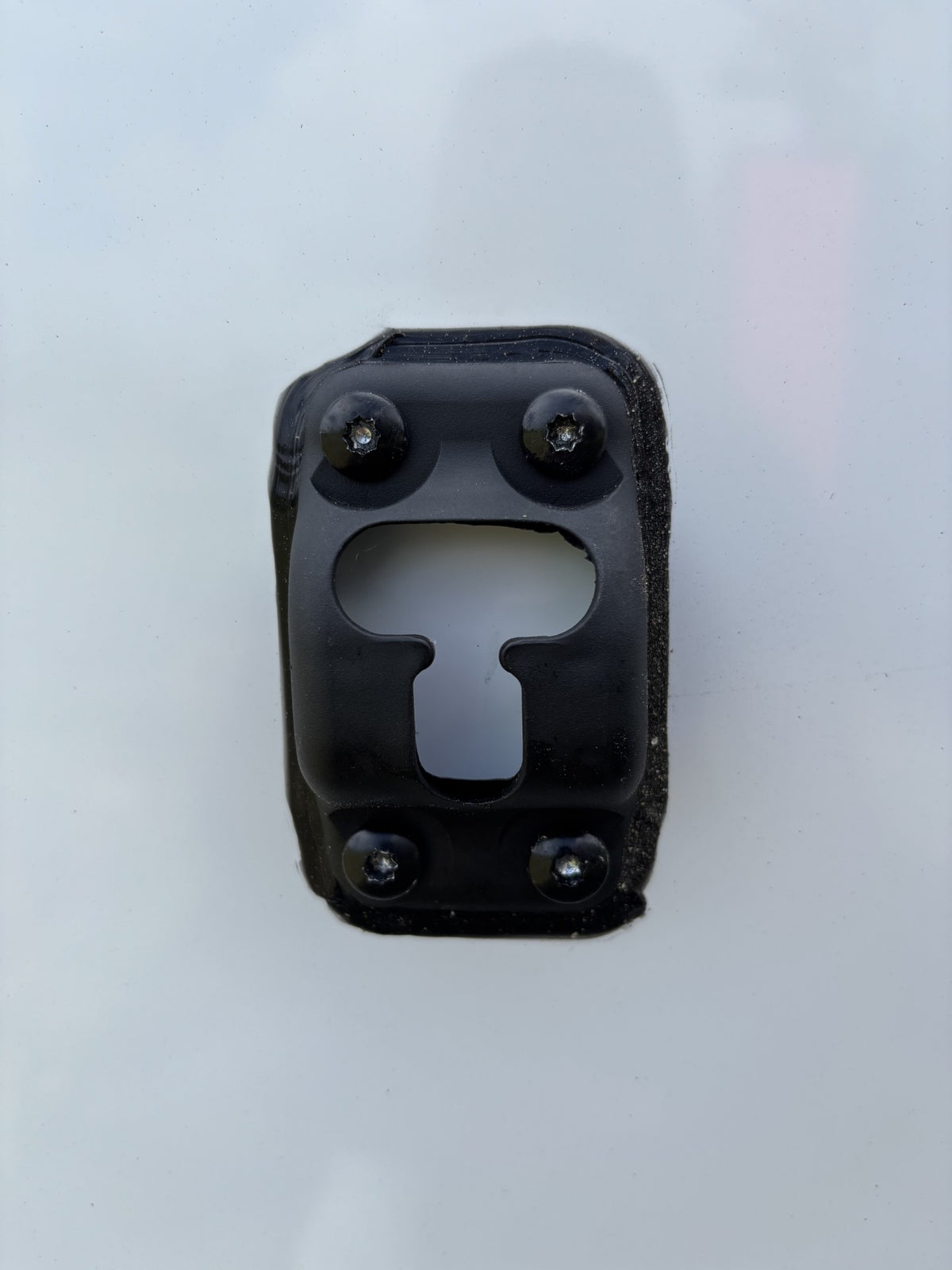 3-Piece Black Trailer Door Catch