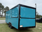 Remolque para barbacoa de 8.5x22 con puertas de ala de gaviota en venta | $28,500