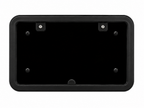 Black License Plate