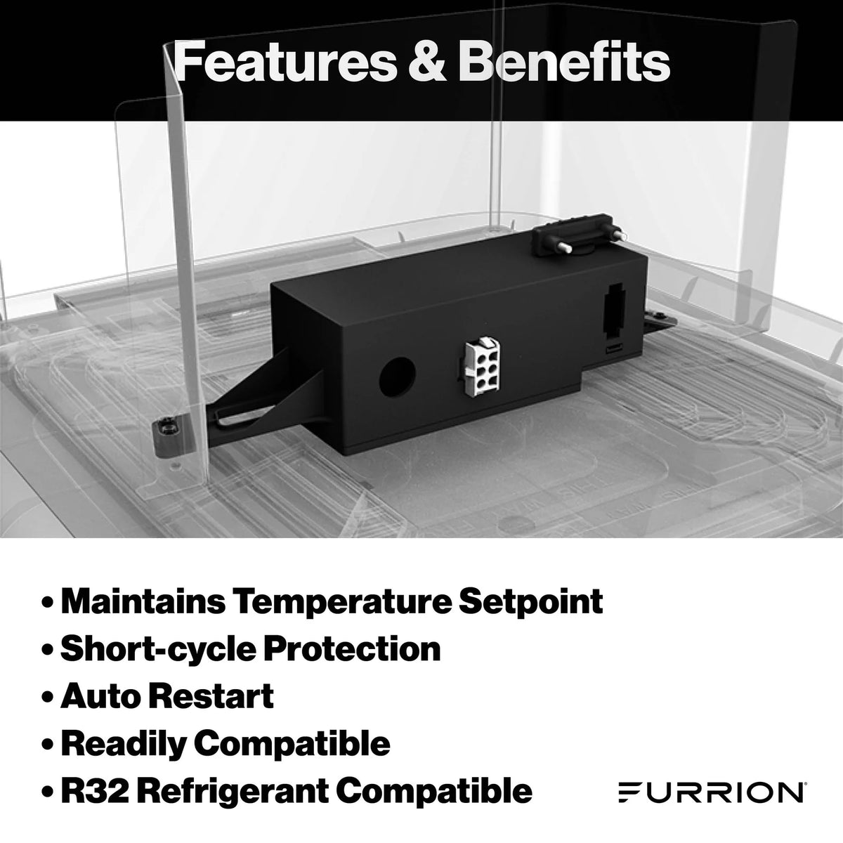 Furrion Chill Manual RV Air Conditioner Controller – R32