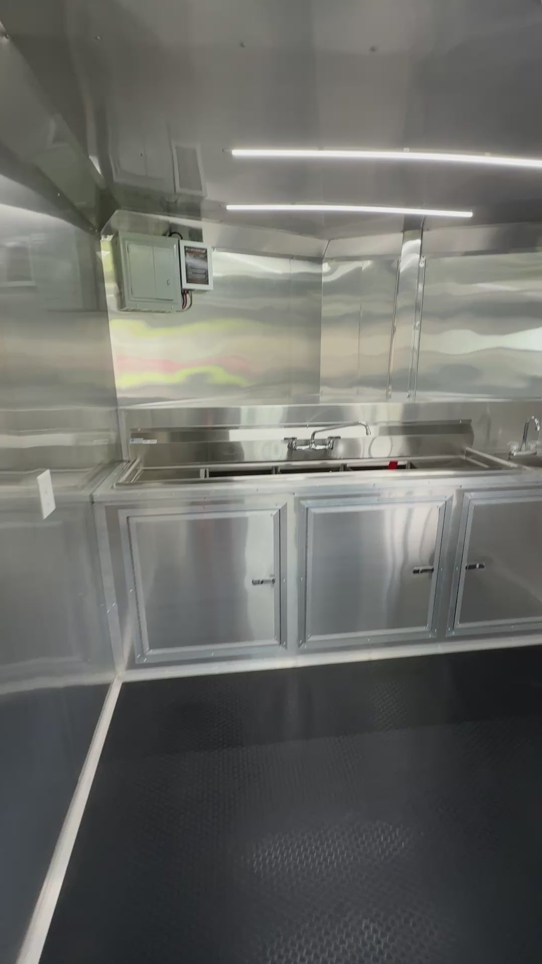 8.5X16TA White Concession Trailer