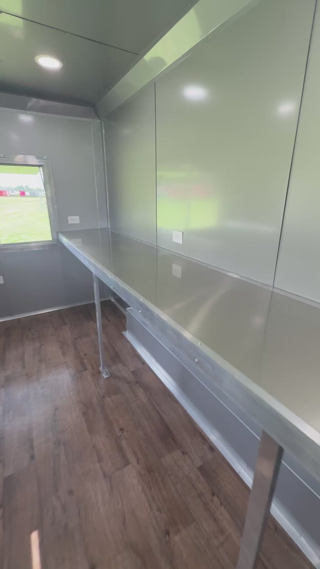 8.5X16TA Charcoal Concession Trailer