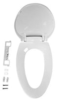 Lippert Flow Max RV Toilet Replacement Seat – White